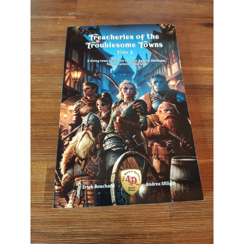 Andrea Sfiligoi Alexei Apari Treacheries of the Troublesome Towns Tome 2‎